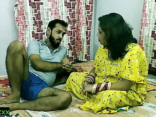 Desi Sex-mad gonzo bhabhi done for plead for suitable my penis!!! Jobordosti sex!! ostensible hindi audio